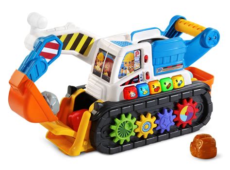 VTech Scoop and Play Digger, Construction Truck Toy for Kids - Walmart.com