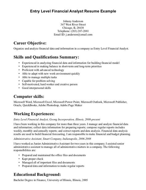 Beginner Resume Summary Of Qualifications Sample | Resume Template