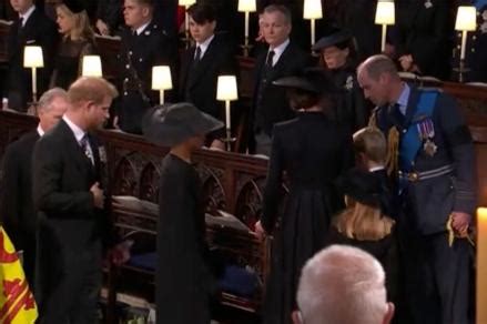 What Prince Harry, Prince William said to each other at Queen's funeral