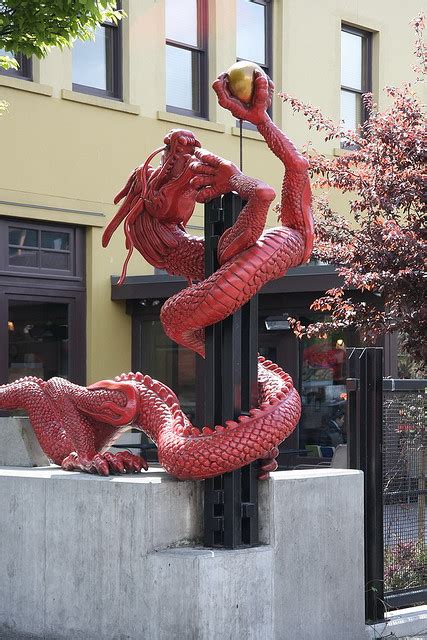 Chinese Dragon Statue - Victoria