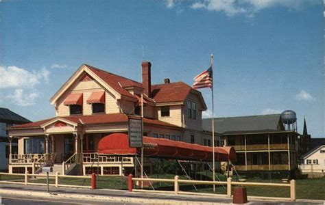 The Grand View Hotel & Restaurant Hampton Beach, NH Postcard