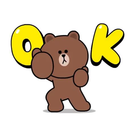 Line friends stickers 1 WhatsApp Stickers - Stickers Cloud