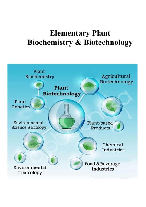 Elementary plant biochemistry and biotechnology (part 1) - Plant Biochemistry - Studocu