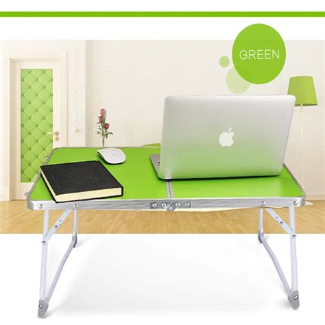 Aluminum Folding Portable Camping Table Picnic Table Party Pc Laptop Desk Notebook Computer Bed ...