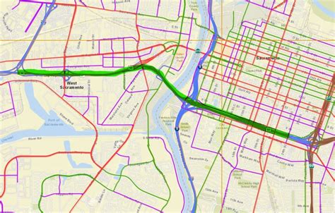 5-miles of Sacramento freeway formerly known as I-80 now has several ...