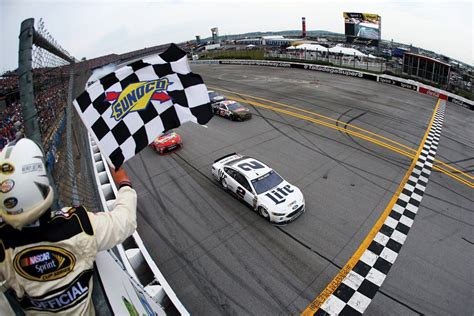 Brad Keselowski takes the checkered flag at Talladega | Nascar Insider ...