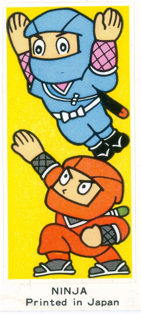 Botan Rice Candy Stickers – Vintage Ninja