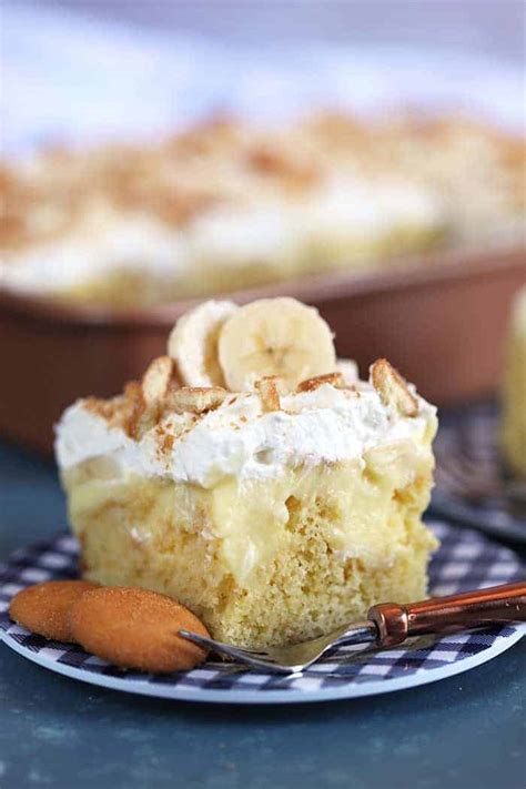 Banana Pudding Cake {Summertime Staple} - Spend With Pennies