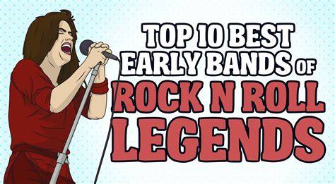 Top 10 BEST Early Bands of Rock n Roll Legends – Rock Pasta