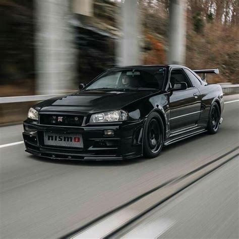 #R34 #nismo #r34 #blacked #out | Nissan skyline, Gtr car, Nissan gtr ...