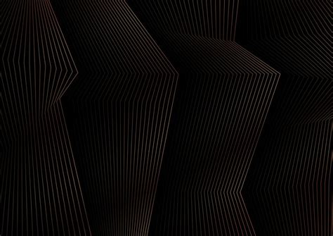 Black abstract background with golden curved lines pattern 28078957 ...