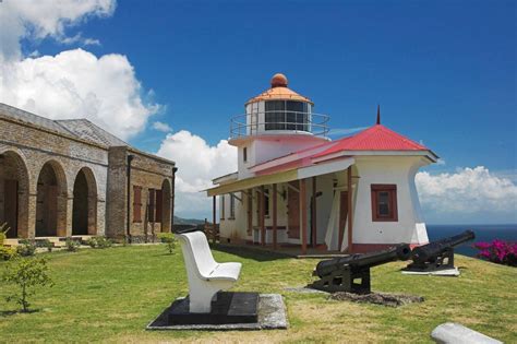 Fort King George lighthouse [? - Scarborough, Tobago Island, Trinidad ...