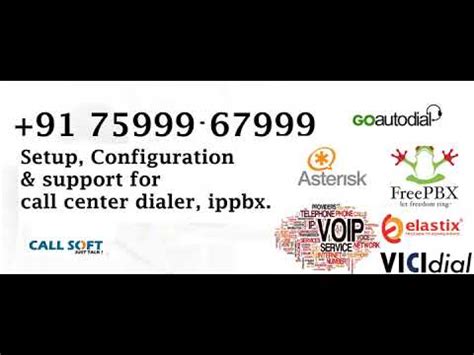 Goautodial,freepbx, elastix configuration with tata,airtel,vodafone ...