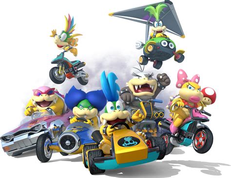 Image - Koopalings Artwork - Mario Kart 8.png | Plants vs. Zombies Wiki | FANDOM powered by Wikia