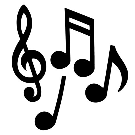 Music Notes Silhouette - ClipArt Best