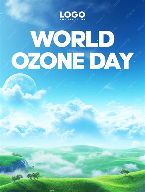 World Ozone Day Poster Design | Premium AI-generated PSD