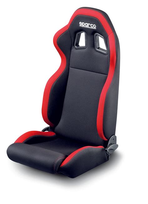 Sparco R100 Reclining Seat BlackRed | 00961NRRS | Rallysport Direct