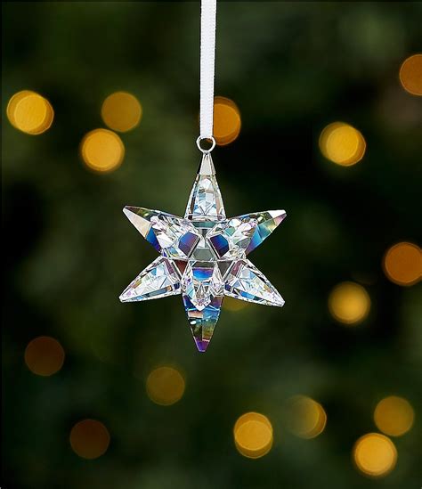 Swarovski Crystal Star Shimmer Ornament | Dillard's