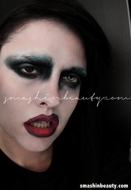 Marilyn Manson Makeup Video Tutorial (speed tutorial)