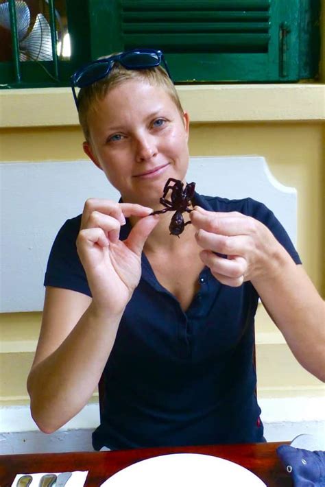 Eating deep fried tarantula in Cambodia: would you try it?