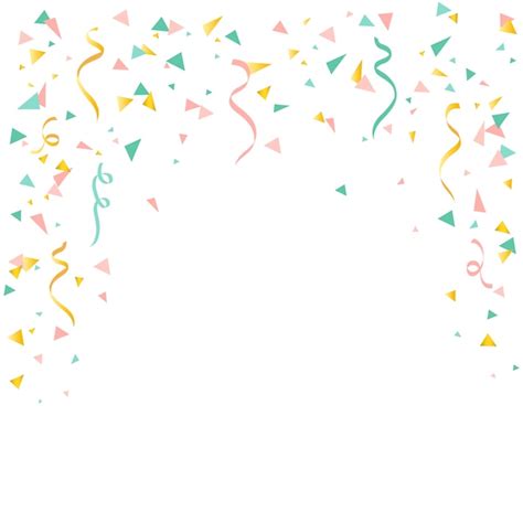 Confetti Border Png Images - Free Download on Freepik