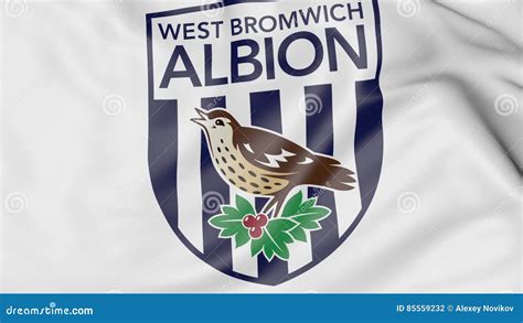 West Bromwich Albion Logo Cartoon Vector | CartoonDealer.com #134190663