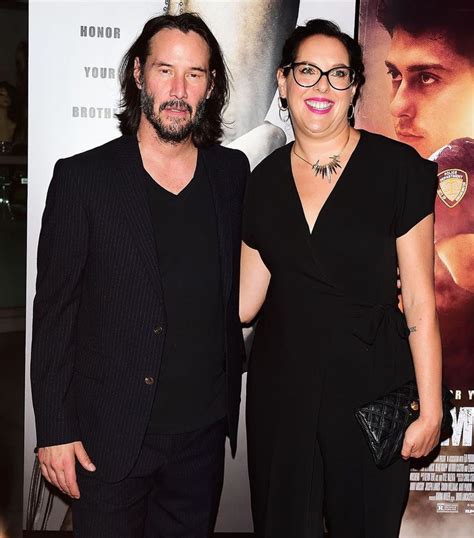 Keanu Reeves steps out to support his sister Karina Miller at the ...