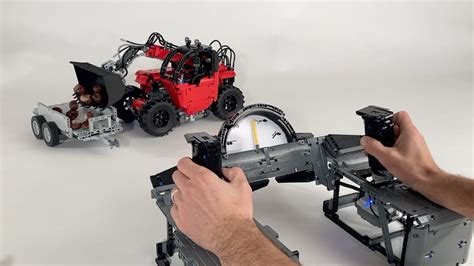 LEGO Technic Telehandler inspired by Manitou - YouTube