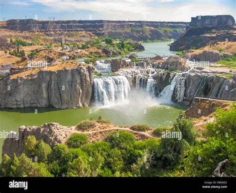 Shoshone Falls Idaho Stock Photo - Alamy