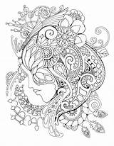 Intricately Detailed Coloring Pages sketch template
