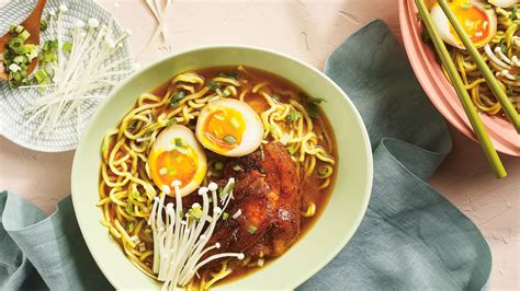 Miso & Glazed-Pork Ramen | Canadian Living