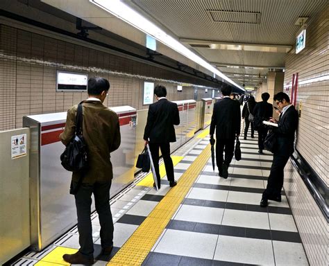 Tokyo Subway Salary Men | Open Arts Forum