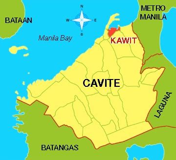 This is the map of Cavite. | Cavite Consumer Culture | Pinterest