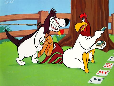 Foghorn Leghorn is a character that appears in Looney Tunes. He is a large, white adult Leghorn ...