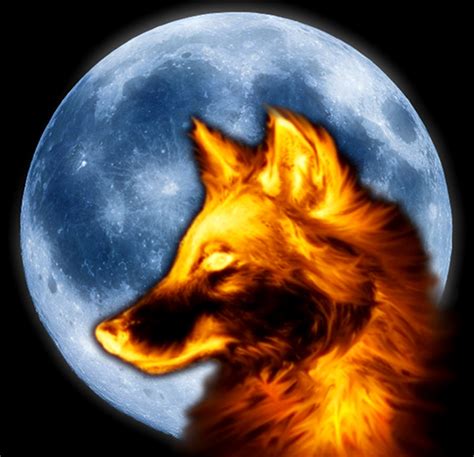 Fire Wolf Wallpaper - WallpaperSafari