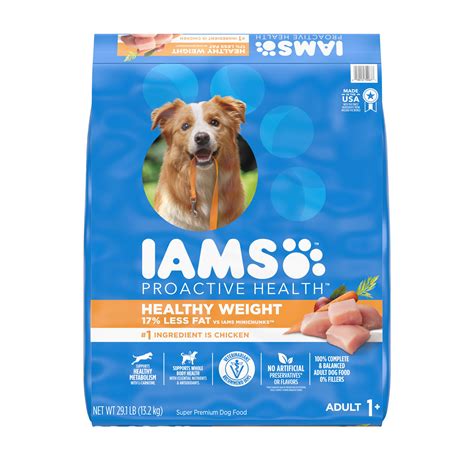 IAMS Healthy Weight Control Chicken & Grain Dog Food 29.1 lbs