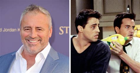 Matt LeBlanc participates in a tribute to his late friends who co-stars Matthew Perry in the film