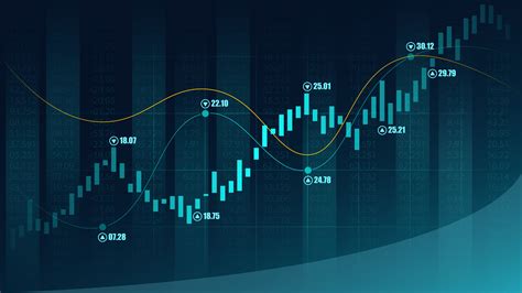 Premium Vector | Stock market or forex trading graph in graphic concept ...