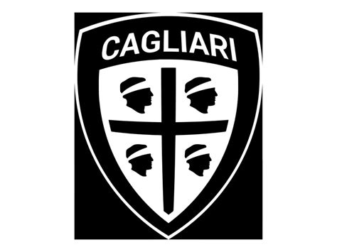 Cagliari Calcio Black Logo PNG vector in SVG, PDF, AI, CDR format