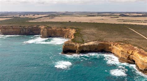 Aerial View of Twelve Apostles, Great Ocean Road Coastline, Victoria ...