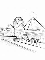 Sphinx Coloring Pages  Free Printable For Kids sketch template