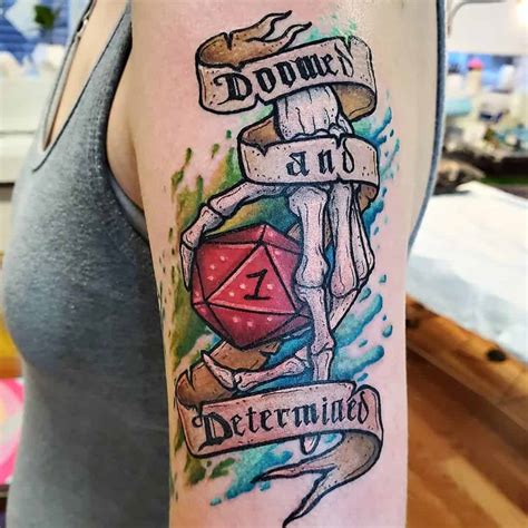 Top 69 Best Dungeons and Dragons Tattoos - [2021 Inspiration Guide]