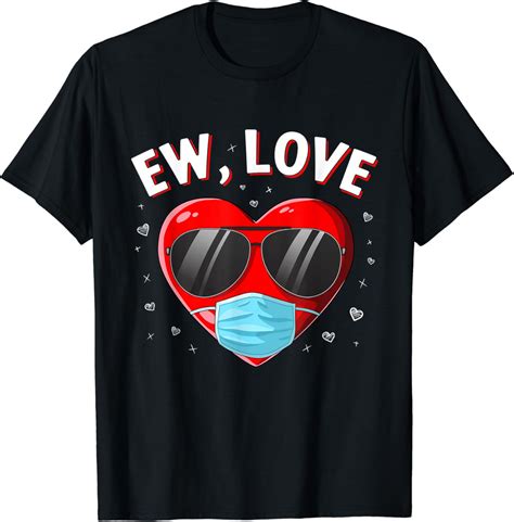 Amazon.com: Ew Love - Funny Valentines Saying for Kids T-Shirt: Clothing