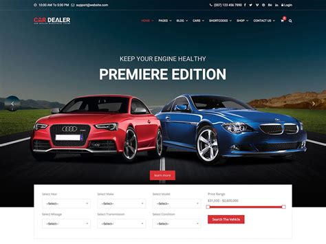 15+ Best Car Dealer WordPress Themes 2024 - aThemes