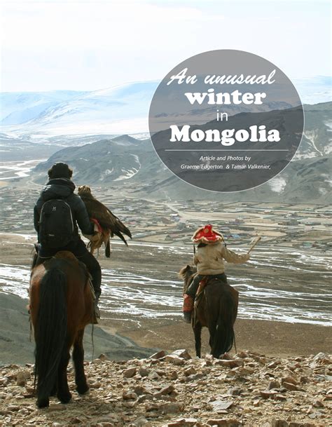 An unusual winter in Mongolia