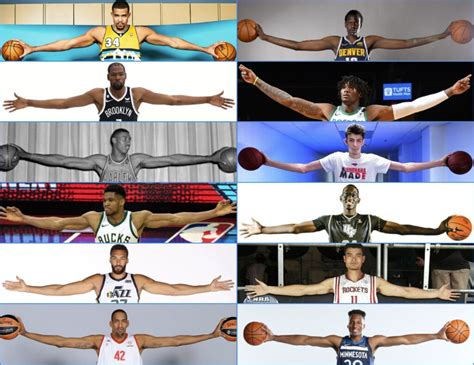 The 27 Players with the Longest Wingspans in NBA History - Interbasket