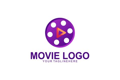 Movie Cinema Logo Design Templates Graphic by DEEMKA STUDIO · Creative Fabrica