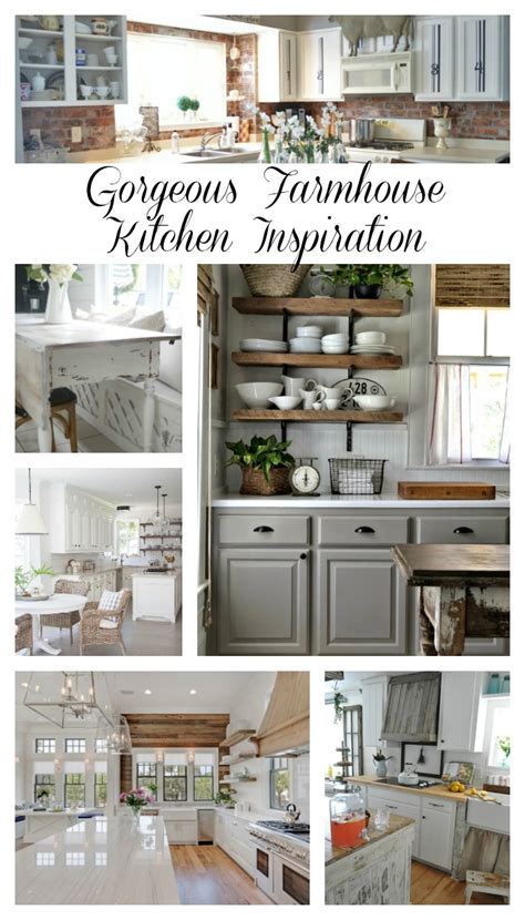 Gorgeous Farmhouse Kitchen Inspiration