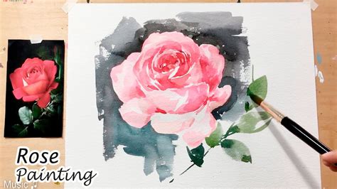 Flower Painting Tutorial For Beginners | Best Flower Site