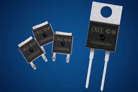 Cree releases four 650V SiC Schottky diodes